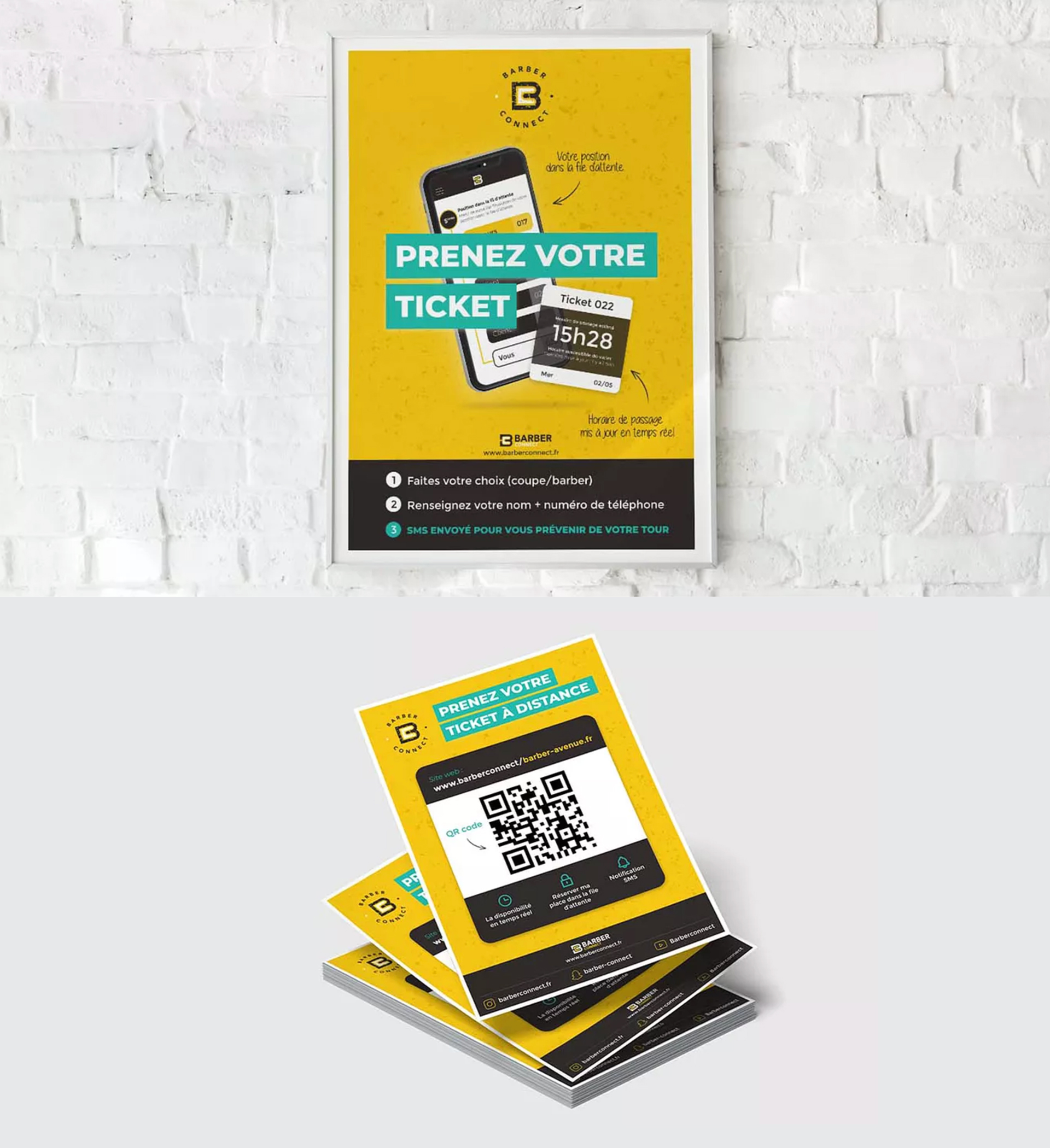 FLyer pour Barber Connect