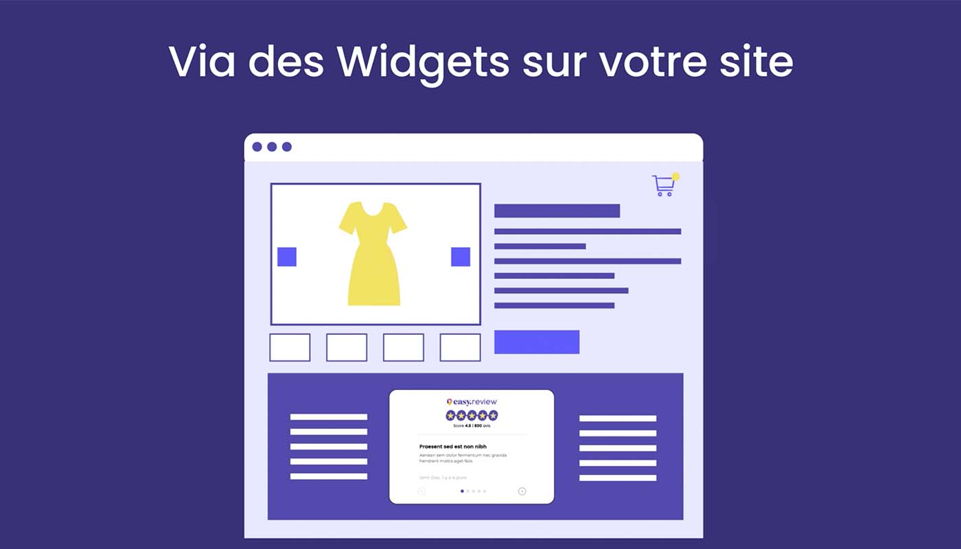Widget easy review sur les sites