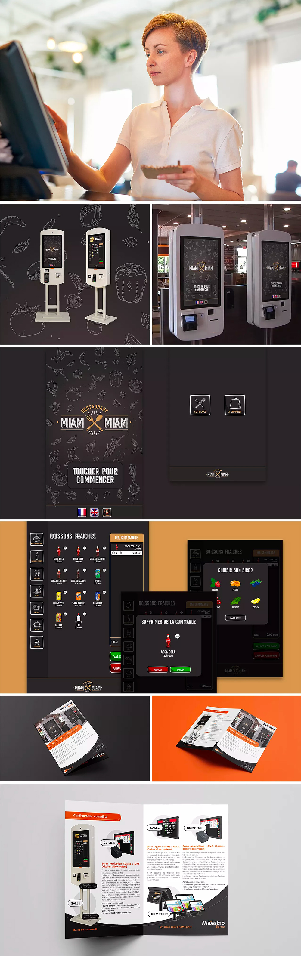 Identité visuelle bistro