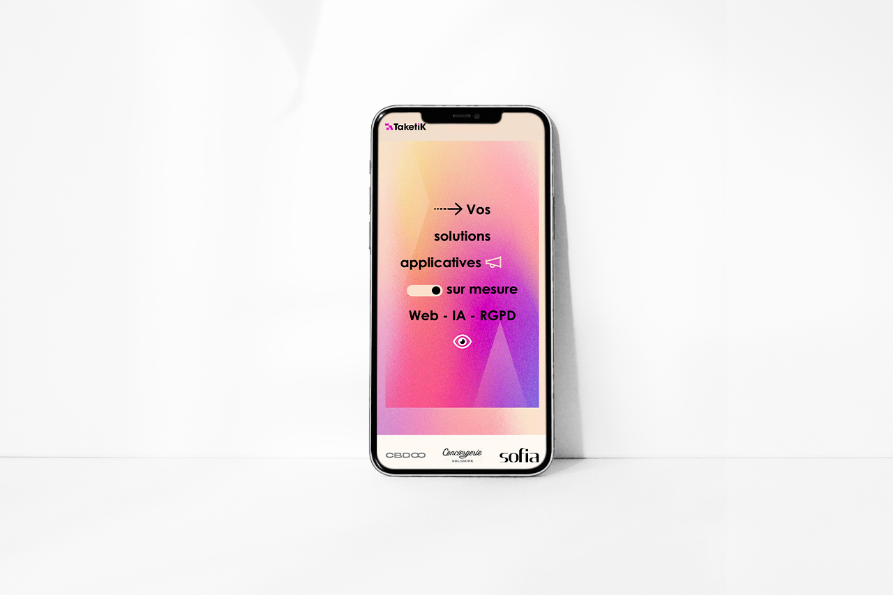 Logo Taketik sur le site en version mobile