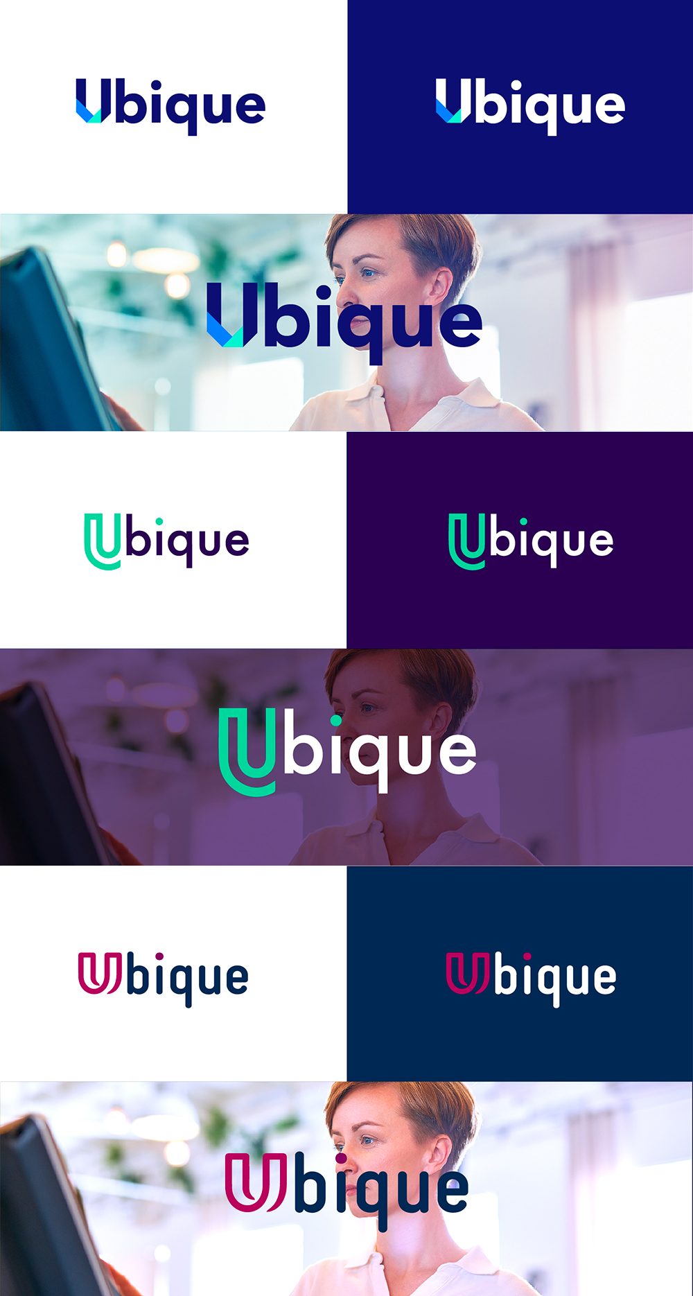 Recherche identité visuelle Ubique